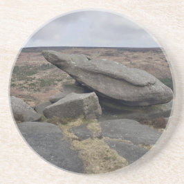 Toad's Mouth Rock, Sheffield. Zandsteen Onderzetter