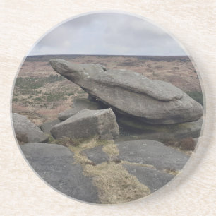 Toad's Mouth Rock, Sheffield. Zandsteen Onderzetter