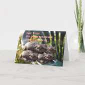 Toads op verjaardagsniveau aanpassen kaart (Voorkant)