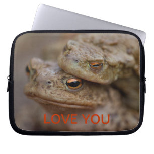 Toads "The Ugly Couple"-laptophoes Laptop Sleeve