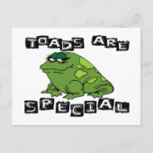 Toads zijn speciaal briefkaart (Voorkant)