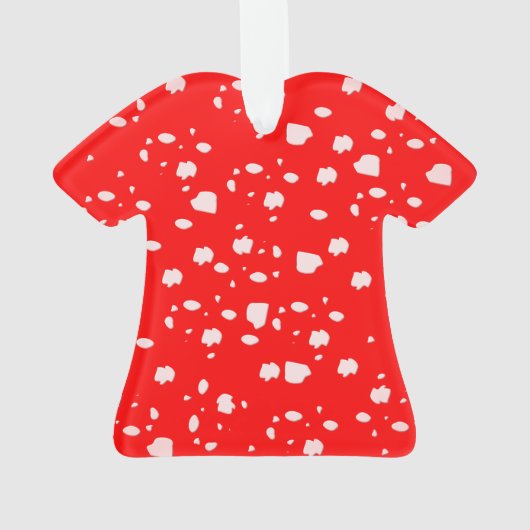 Toadstool art ornament (achterkant)