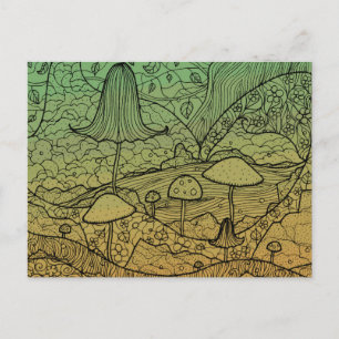 Toadstool Briefkaart