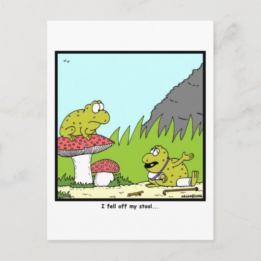 Toadstool Briefkaart (Voorkant)