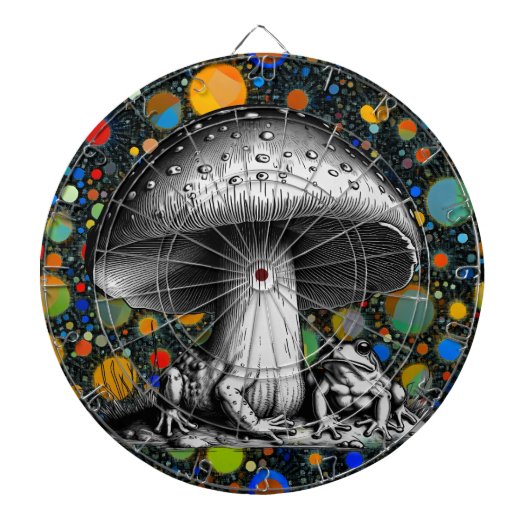 Toadstool Dartbord (Voorkant)