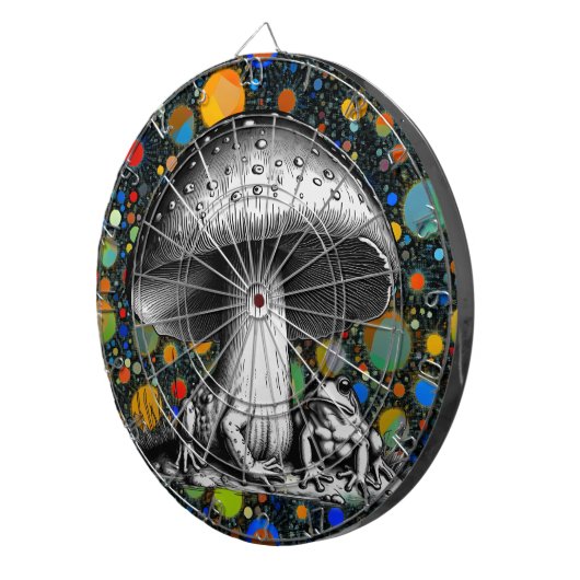 Toadstool Dartbord (Voorkant Rechts)