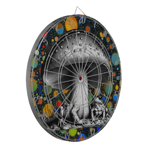 Toadstool Dartbord (Voorkant Links)
