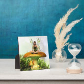 Toadstool Fairy Plaque Fotoplaat (Insitu)