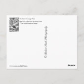 Toadstool Geologic Park, Nebraska Briefkaart (Achterkant)