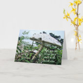 Toadstool Get Well- kan binnen de formulering vera Kaart (Gele Bloem)