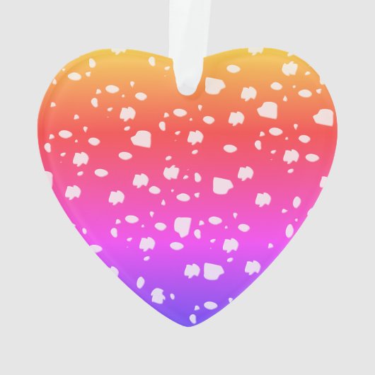 Toadstool-kunst, regenbogen-kleuren ornament (achterkant)