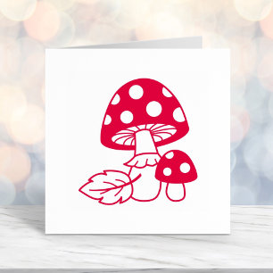 Toadstool paddenstoelen  zelfinktende stempel