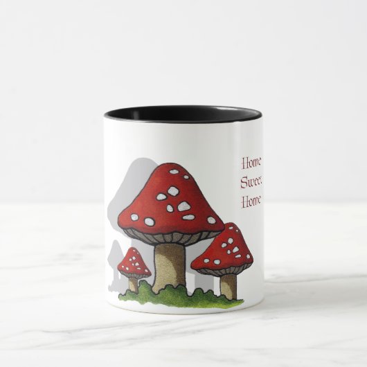 Toadstools: Kunst: Home Sweet Home Mok (Midden)
