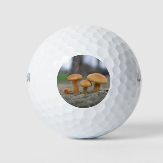 Toadstools Macro Golf Ball Golfballen (Voorkant)