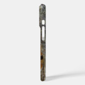 Toadstools op een iPhone-draagtas met boomstam Case-Mate iPhone Case (Achterkant / Links)