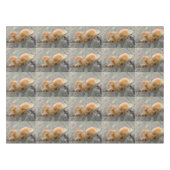 Toadstools op Tree Trunk Tablecloth Tafelkleed (Voorkant (Horizontaal))
