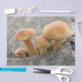 Toadstools op Tree Trunk Tissue Paper Tissuepapier (Craft)