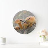 Toadstools op Tree Trunk Wall Clock Grote Klok (Huis)