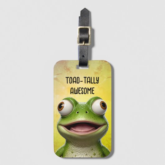 ToadTally Geweldig Bagagelabel (Voorkant (verticaal))