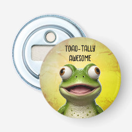 ToadTally Geweldige Button Flesopener