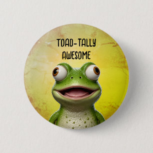 ToadTally Geweldige Ronde Button 5,7 Cm