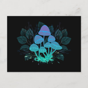 Toadvoorraad in Bushes Aankondigingskaart