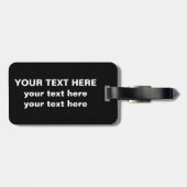 Toadvoorraad in Bushes Bagagelabel (Achterkant horizontaal)