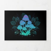 Toadvoorraad in Bushes Drieluik Uitnodiging (Cover)