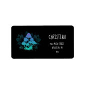 Toadvoorraad in Bushes Etiket (Voorkant)