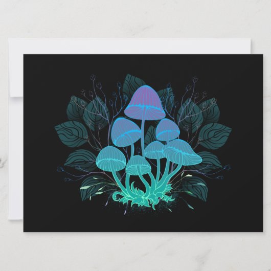 Toadvoorraad in Bushes Feestdagenkaart (Voorkant)