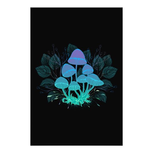 Toadvoorraad in Bushes Foto Afdruk (Voorkant)