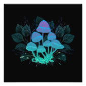 Toadvoorraad in Bushes Foto Afdruk (Voorkant)