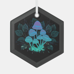 Toadvoorraad in Bushes Glas Ornament