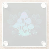 Toadvoorraad in Bushes Glazen Onderzetter (Achterkant)