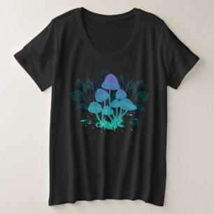 Toadvoorraad in Bushes Grote Maat T-shirt