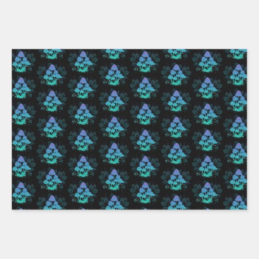 Toadvoorraad in Bushes Inpakpapier Vel (Voorkant)