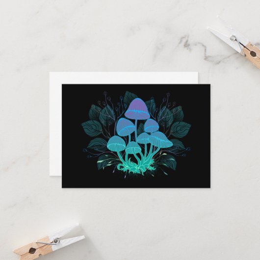 Toadvoorraad in Bushes Kaart (Voorkant / Achterkant in situ)