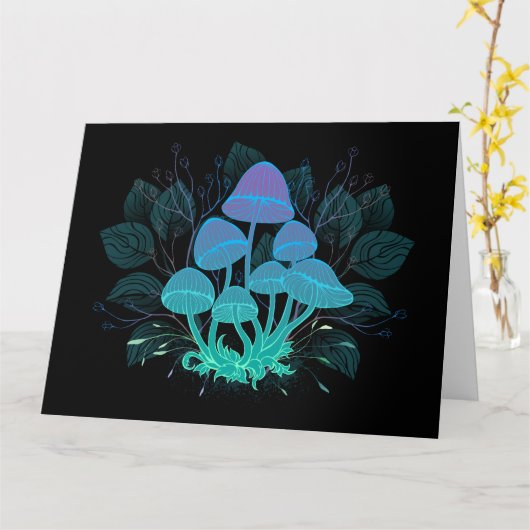 Toadvoorraad in Bushes Kaart (Gele Bloem)