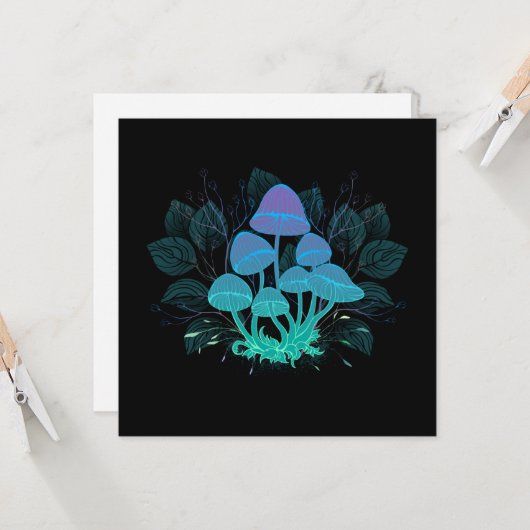 Toadvoorraad in Bushes Kaart (Voorkant / Achterkant in situ)