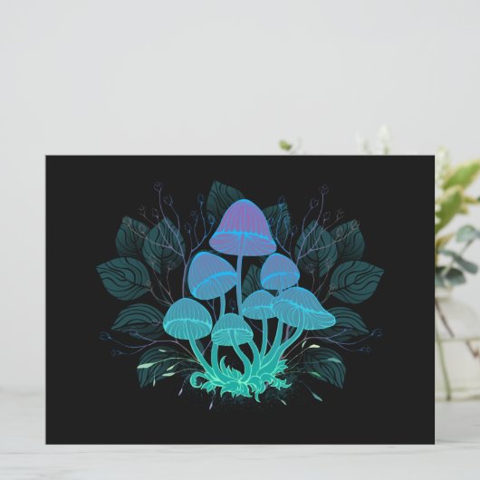 Toadvoorraad in Bushes Kaart (Staand voorkant)