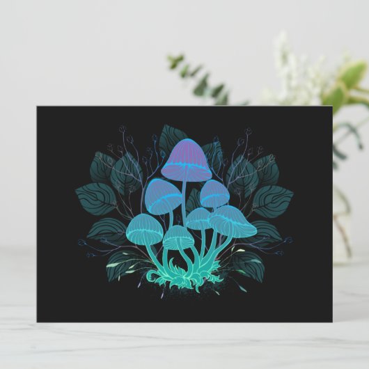 Toadvoorraad in Bushes Kaart (Staand voorkant)