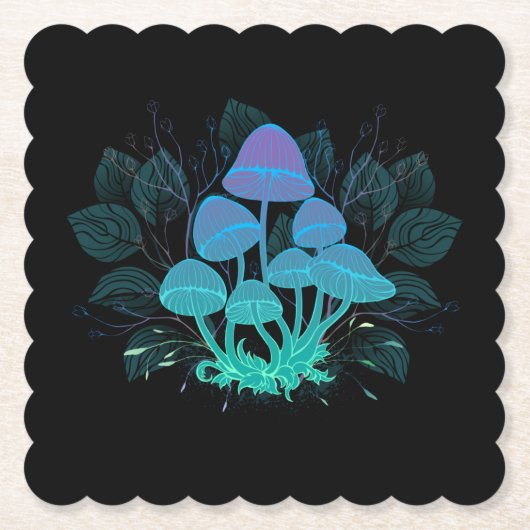 Toadvoorraad in Bushes Kartonnen Onderzetters (Voorkant)