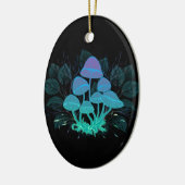 Toadvoorraad in Bushes Keramisch Ornament (Links)