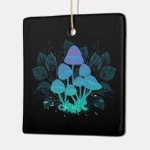 Toadvoorraad in Bushes Keramisch Ornament (Links)