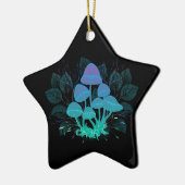 Toadvoorraad in Bushes Keramisch Ornament (Links)