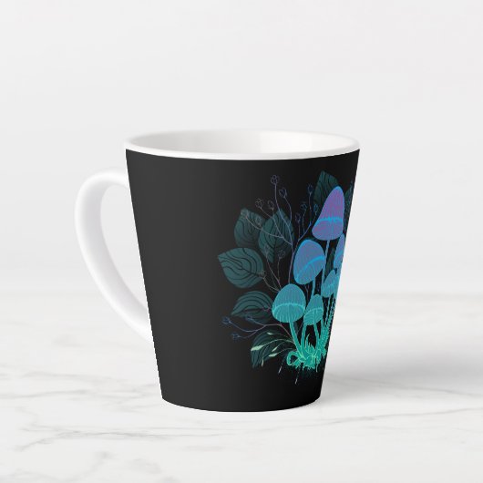 Toadvoorraad in Bushes Latte Mok (Linkerhoek)