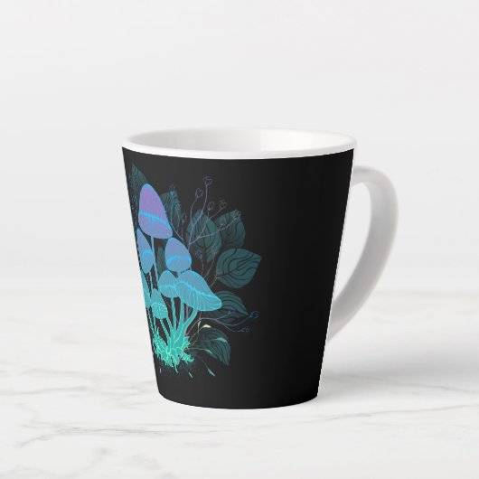 Toadvoorraad in Bushes Latte Mok (Rechterhoek)