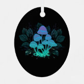 Toadvoorraad in Bushes Metalen Ornament (Achterkant)