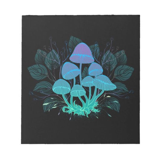 Toadvoorraad in Bushes Notitieblok (Voorkant)