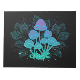 Toadvoorraad in Bushes Notitieblok